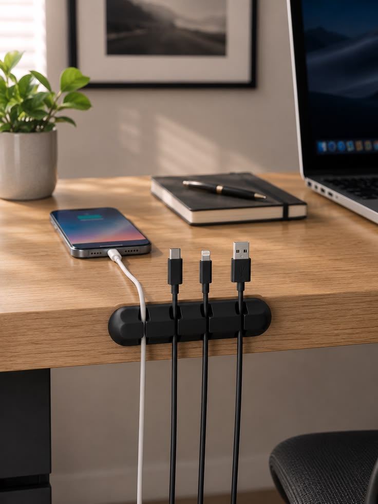 Organizador de cables para escritorio - Granidea